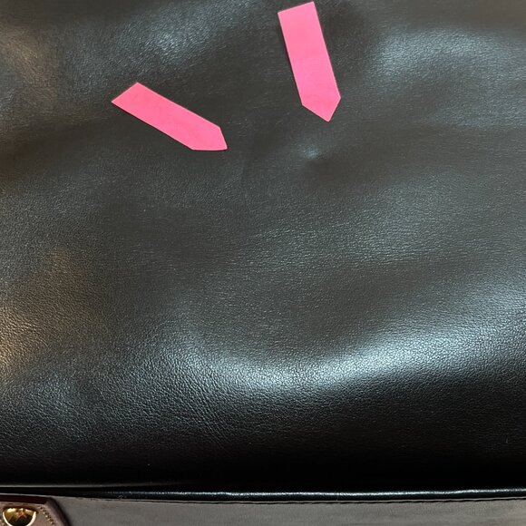 Dooney & Bourke Mckenkie Hobo Black & Brown Leather Bag Zipper, Tassel, Shoulder - Picture 16 of 16